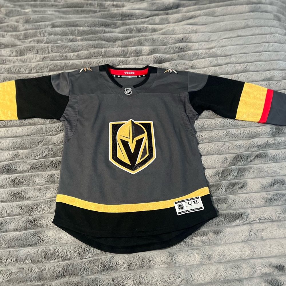 Vegas knights youth L/XL jersey